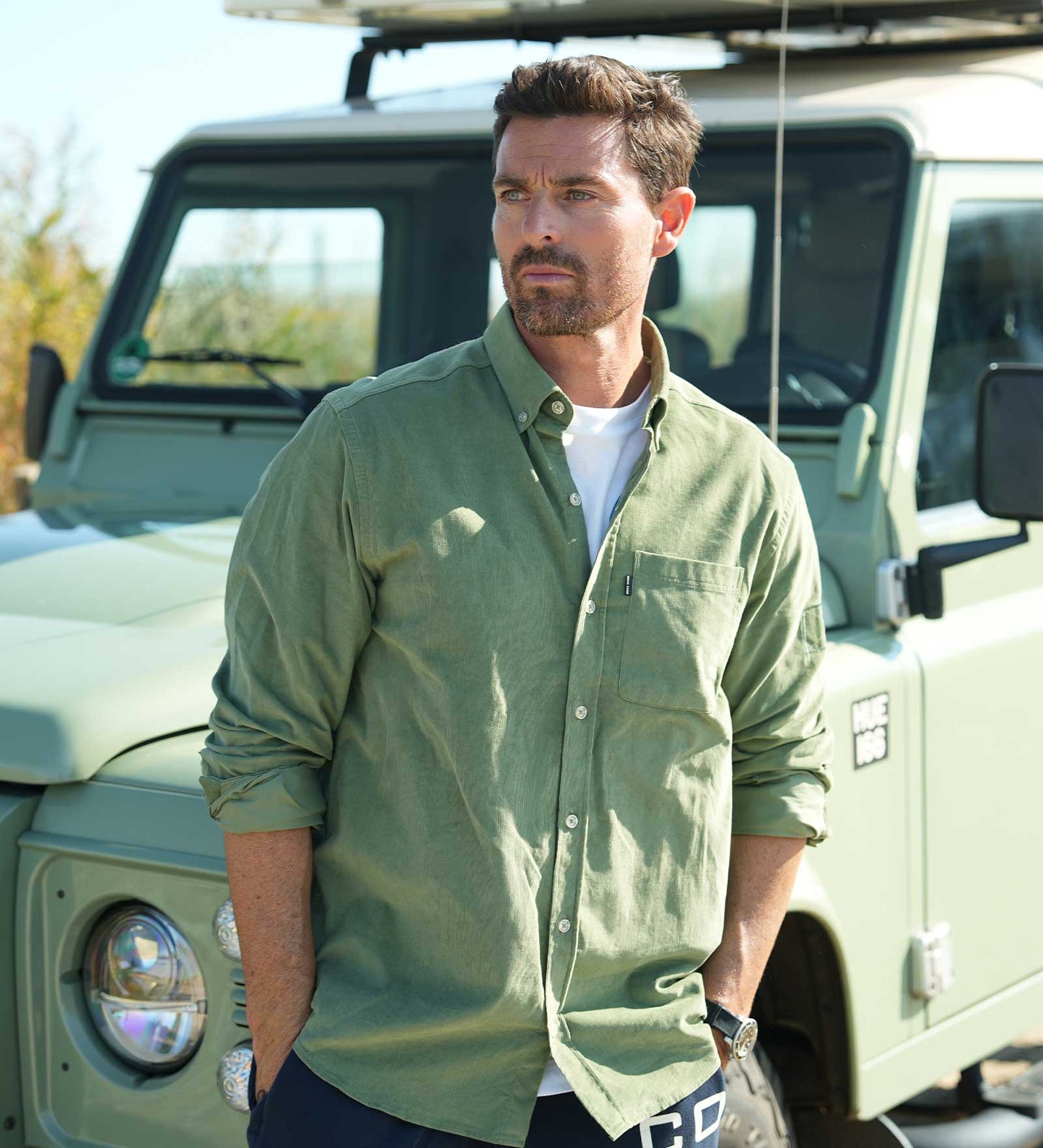 Rib Corduroy Shirt