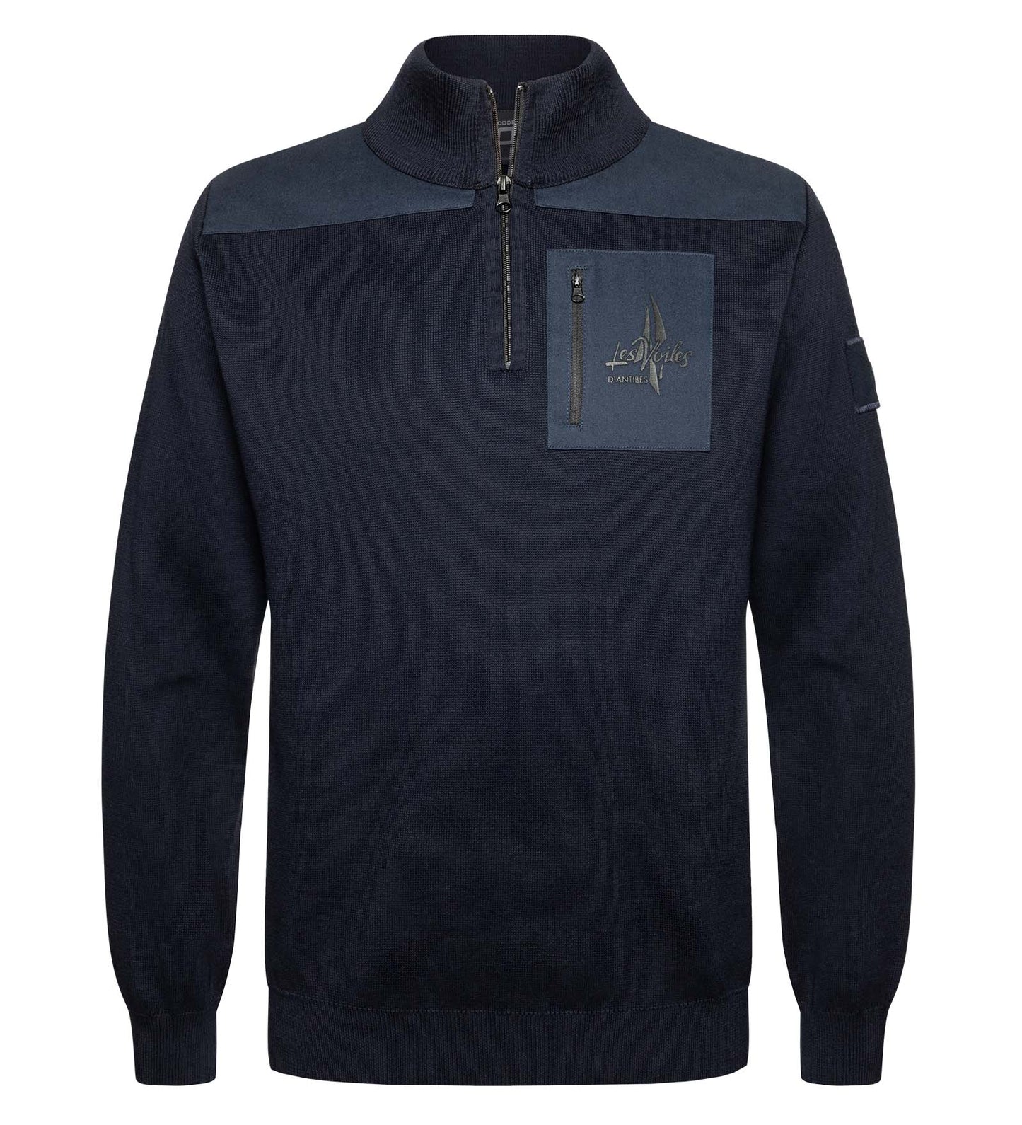 Half Zip Sweater Men Mariner