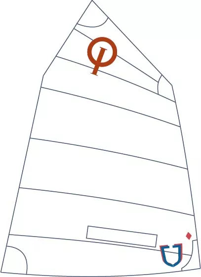 Jsail's sail is red