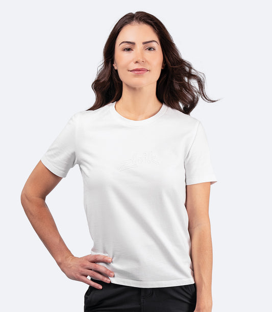 Womens Zhik Logo Cotton Póló