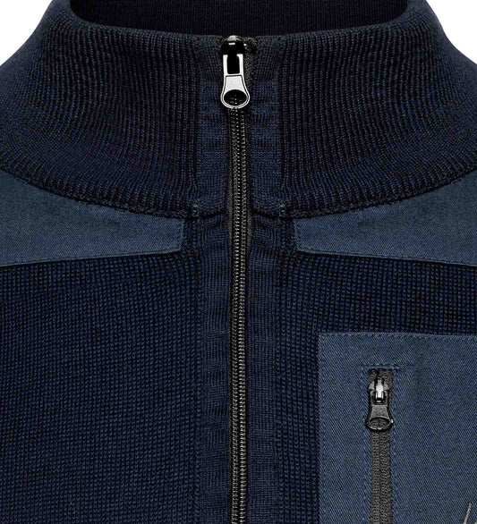 Half Zip Sweater Men Mariner