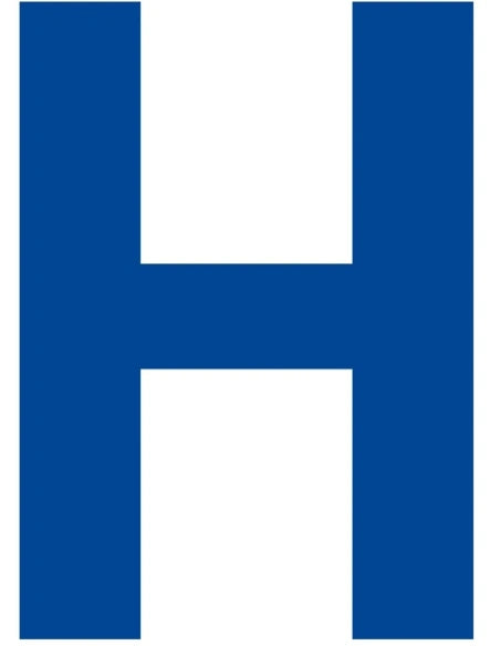 Optimist vitorla betűk